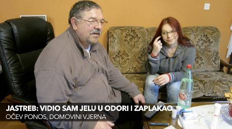 Dedaković Jastreb: Plačem od sreće, kći će mi biti generalica