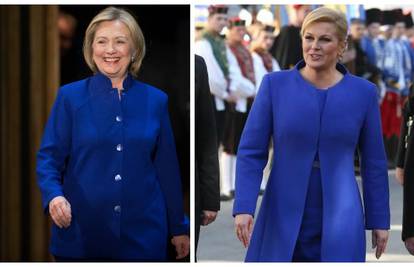 Tko tu koga kopira? Hillary i Kolinda su modne dvojnice