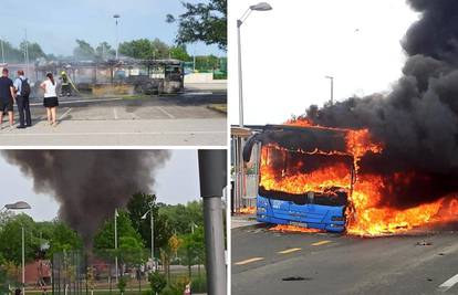 Gorio bus u Novom Jelkovcu: 'Zapalio se i eksplodirao! To je odjeknulo kao bomba, dvaput!'