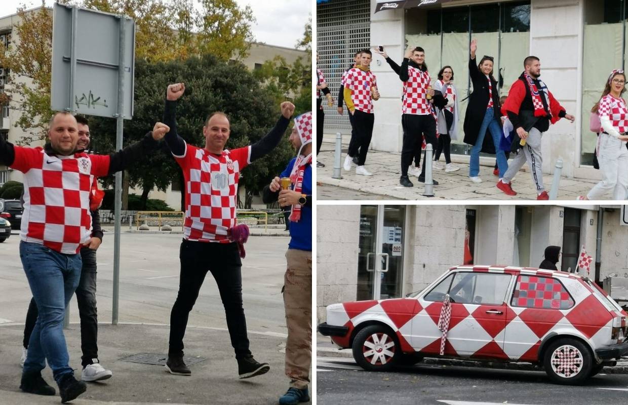 Split je cijeli crveno-bijeli: 'Ovo je falilo! Došle su čitave obitelji'