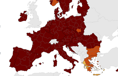 EU uvodi tamno crvene zone za mjesta prepuna zaraženih