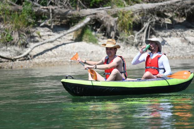 Rafting Hrvatskom Amazonom - Drava 2025. od legradskog ušća Mure u Dravu do Ješkova