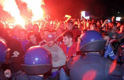 Priveli 27 navijača na tekmi Hajduka i Dinama