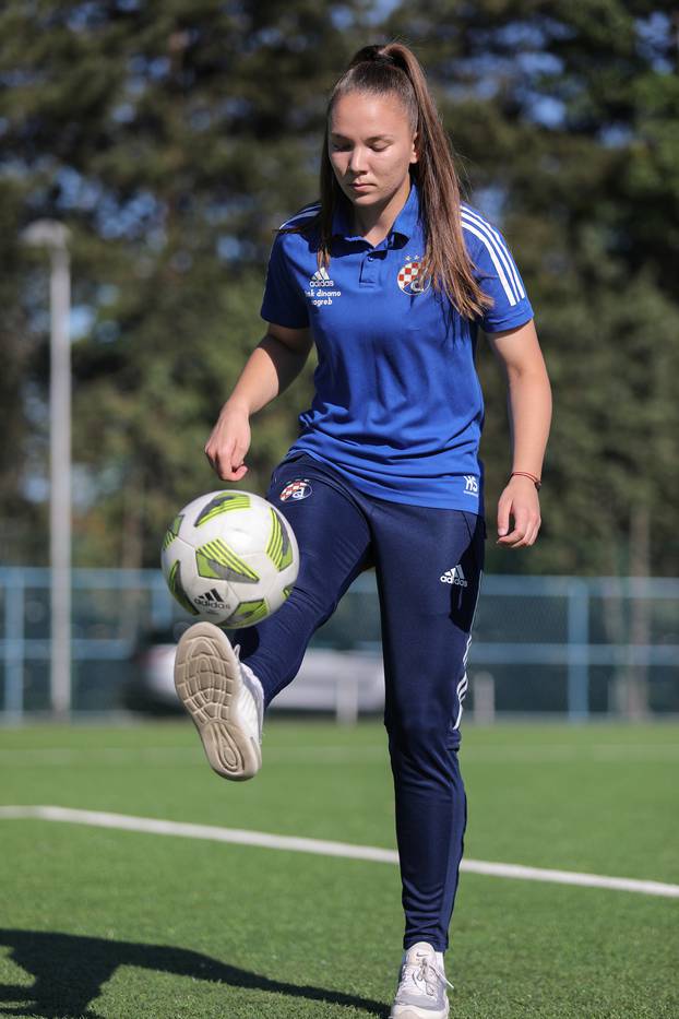 Zagreb: Helena Spajić, nogometašica Dinama