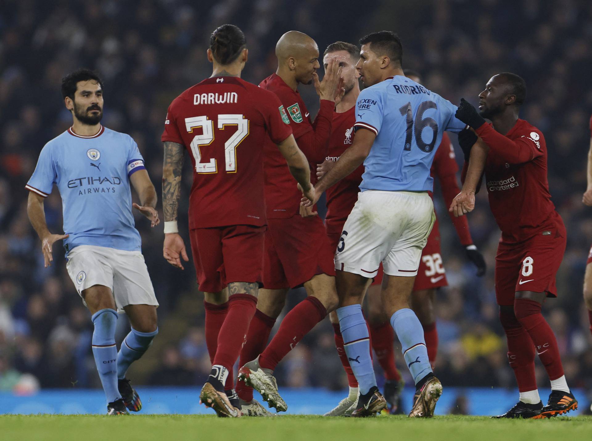 Carabao Cup - Round of 16 - Manchester City v Liverpool