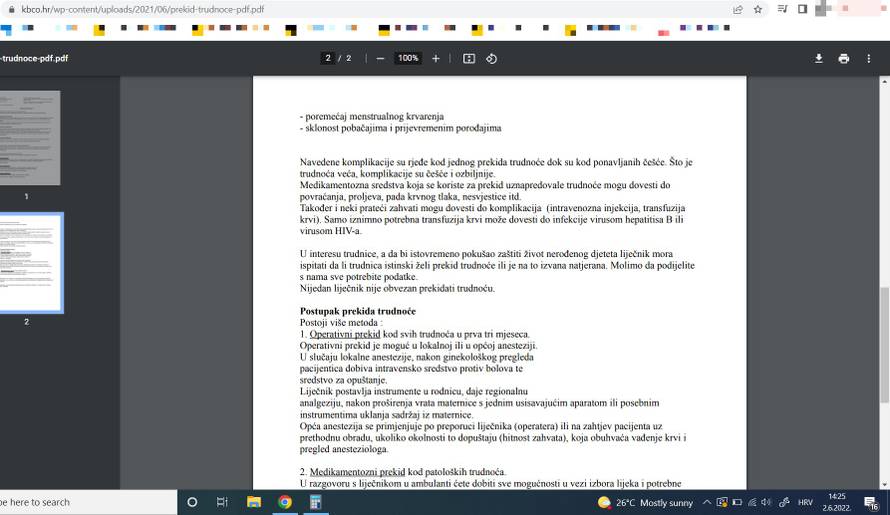 Nema na čemu, Vili: Evo slika dokumenta u kojem KBC Osijek izmišlja Ustav i zakon