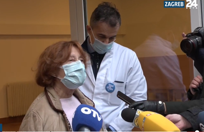 Prva žena (81) koja se cijepila u Hrvatskoj: 'Ništa nisam osjetila, svi bismo se trebali cijepiti!'