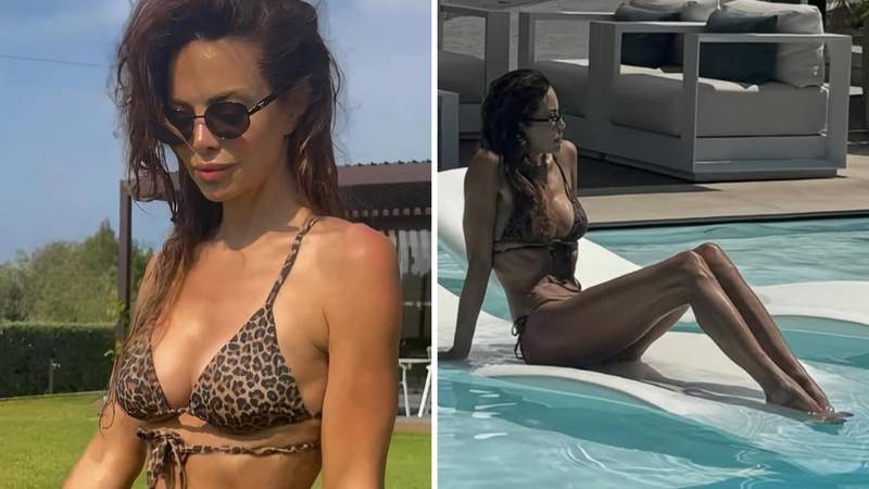 Nikolina Pišek v tigrastem bikiniju uživa v Italiji in navdušuje sledilce