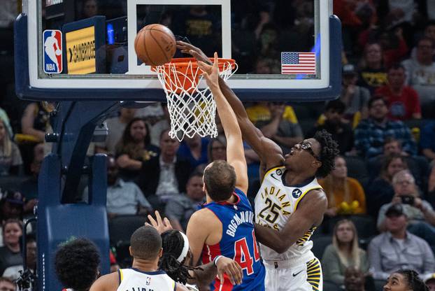 NBA: Detroit Pistons at Indiana Pacers