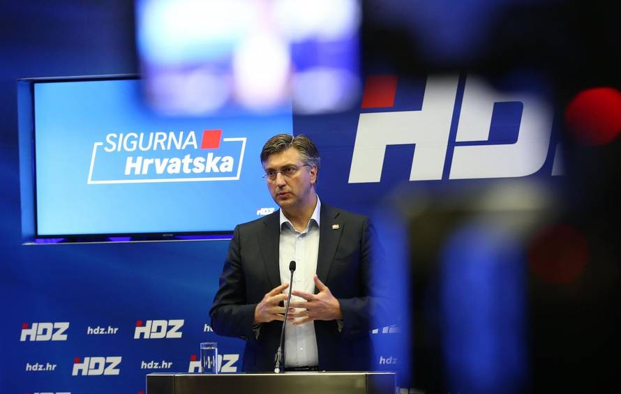 Zagreb: Predstavljanje kandidata na listi HDZ-a za I. izbornu jedinicu