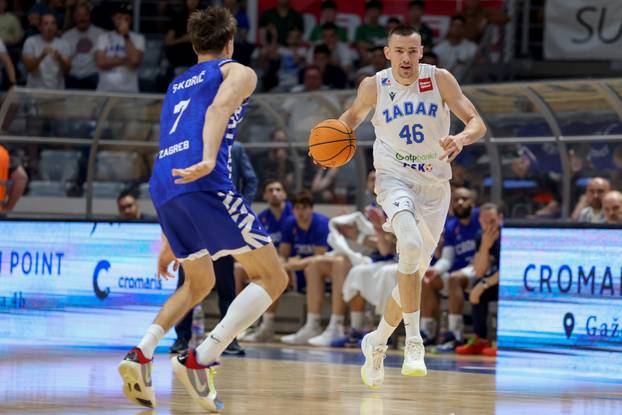 Zadar: Zadar i Cibona odigrali drugu utakmicu finala doigravanja SuperSport Premijer lige