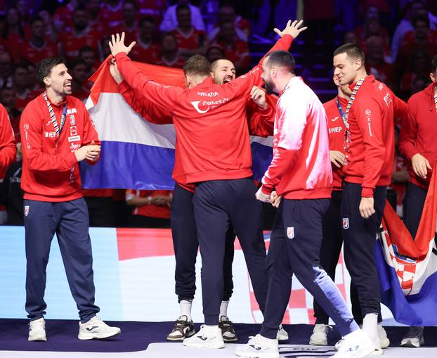 Dodjela medalja hrvatskoj rukometnoj reprezentaciji