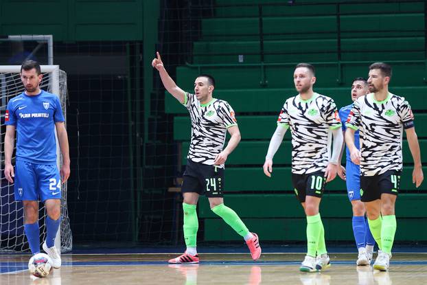 Susret Futsal Dinama i Olmissuma u 2. kolu SuperSport HMNL-a