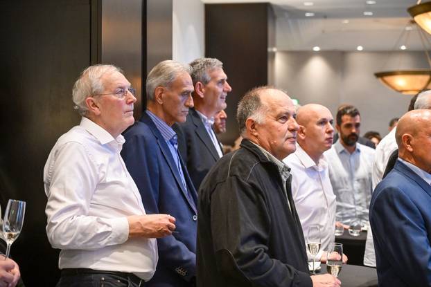 Zagreb: Proslava 80. rođendana Košarkaškog kluba Cibona u hotelu Esplanade