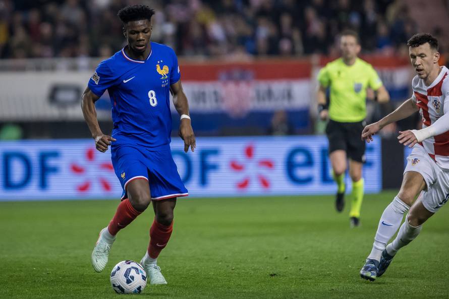 Prva utakmica četvrtfinala UEFA Lige nacija između Hrvatske i Francuske