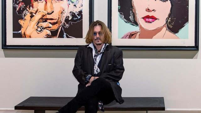 Glumac Johnny Depp u nekoliko dana zaradio je pet milijuna eura od prodaje svojih slika