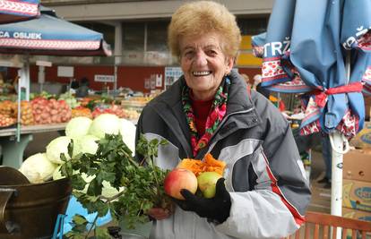 Jagoda (84) prodavala je i pod granatama: Sagneš se pod tezgu, pa digneš i ajde dalje!