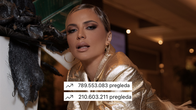 Veliki uspjeh srpske pjevačice uoči nastupa u Areni: Prešla je milijardu pregleda na YouTubeu