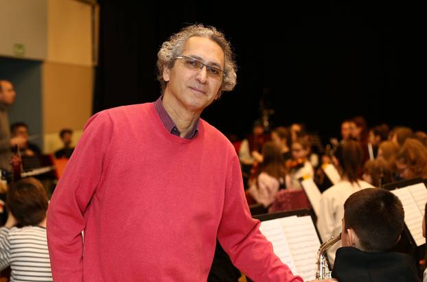 Zagreb: Simfonijski orkestar mladih na probi 