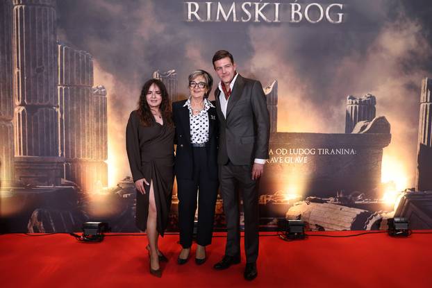 Zagreb: Premijera filma "Posljednji rimski bog" Domagoja Burića