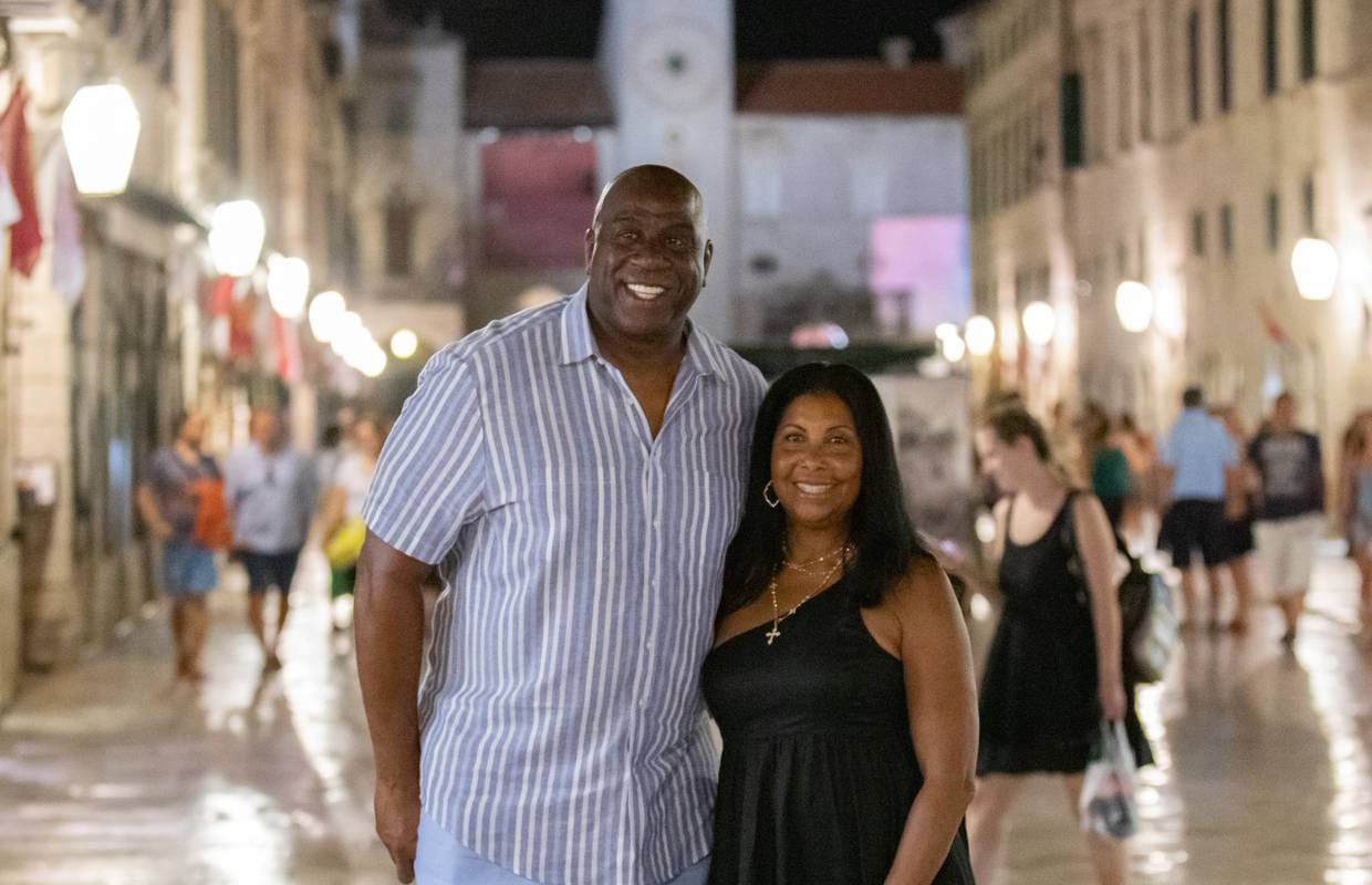 Magic Johnson i ove godine je posjetio Dubrovnik i Stradun