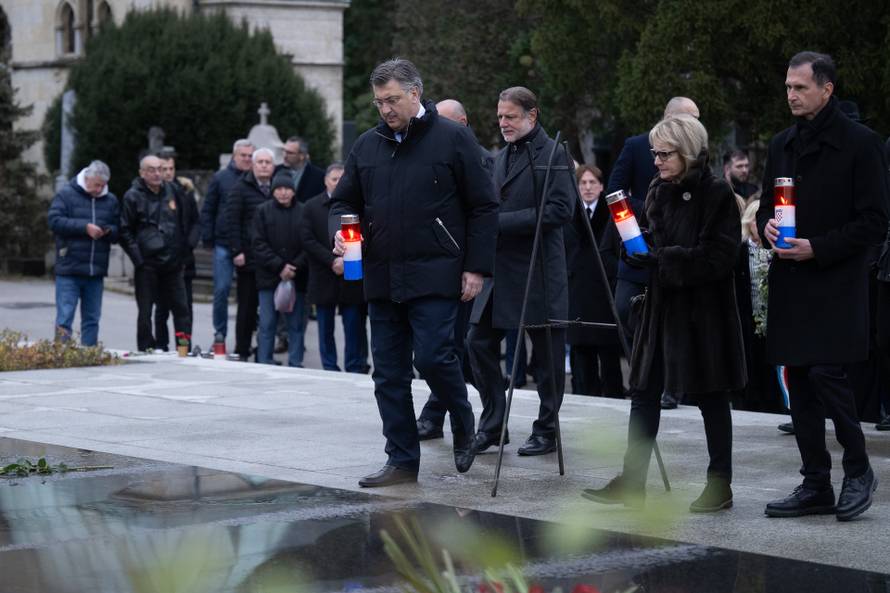 Zagreb: Obilježavanje 25. godišnjice smrti prvog hrvatskog predsjednika dr. Franje Tuđmana