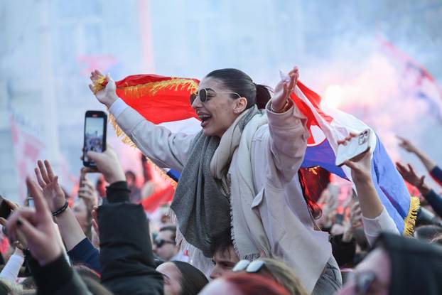 Zagreb: Svečani doček rukometaša nakon osvojenog srebra na Svjetskom prvenstvu