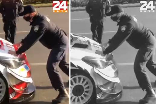 ANKETA Što vi vidite na snimci? a) Ogiera kako bježi policajcu ili b) Ogiera koji ne bježi policajcu