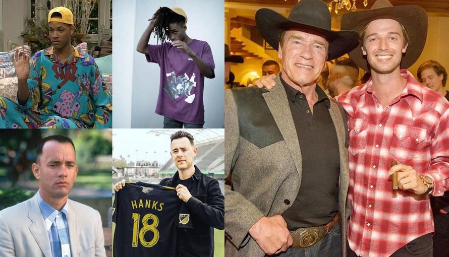 Glumci imaju svoje kopije: Ne pada jabuka daleko od stabla...