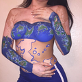 Ponosna na vitiligo: Manekenka pretvorila svoje tijelo u platno