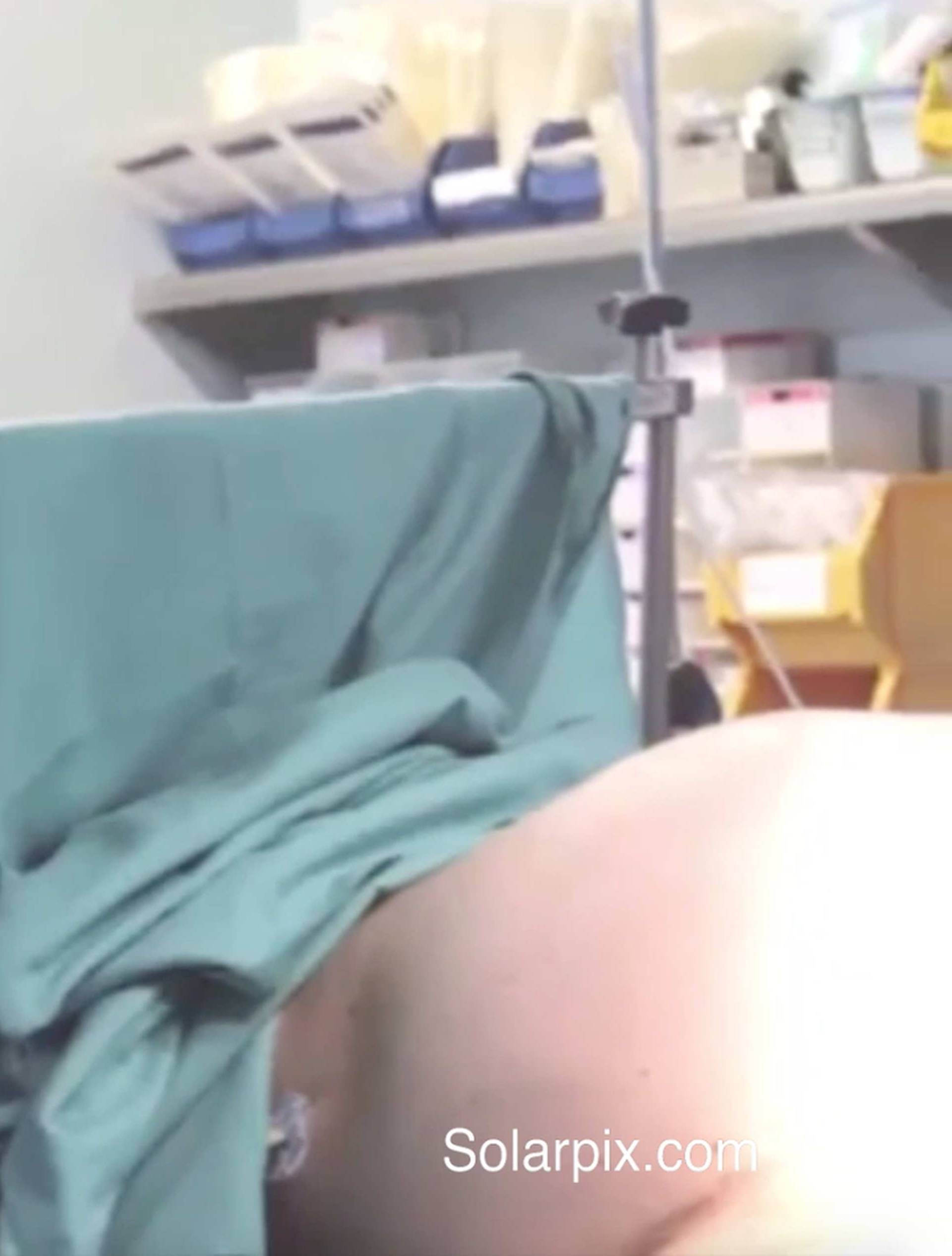A 64-YEAR-old woman has given birth to twins at a hospital in Spain.The OAP became Spainâs second oldest mum ever after a Caesarian section at a hospital in the northern city of Burgos yesterday afternoon/on Tuesday afternoon.Â