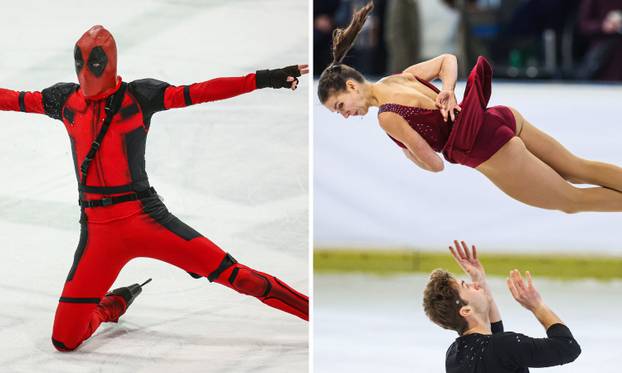 FOTO Deadpool na ledu u Sisku! Pogledajte spektakularnu reviju pobjednika  56. Zlatne piruete