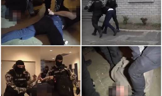 VIDEO Pogledajte novu snimku uhićenja braće Vidović: Policija upala u lokal i bacila ih na pod