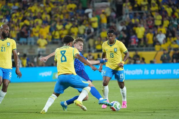 Orlando: Prijateljska utakmica izme&dstrok;u Hrvatske i Brazila