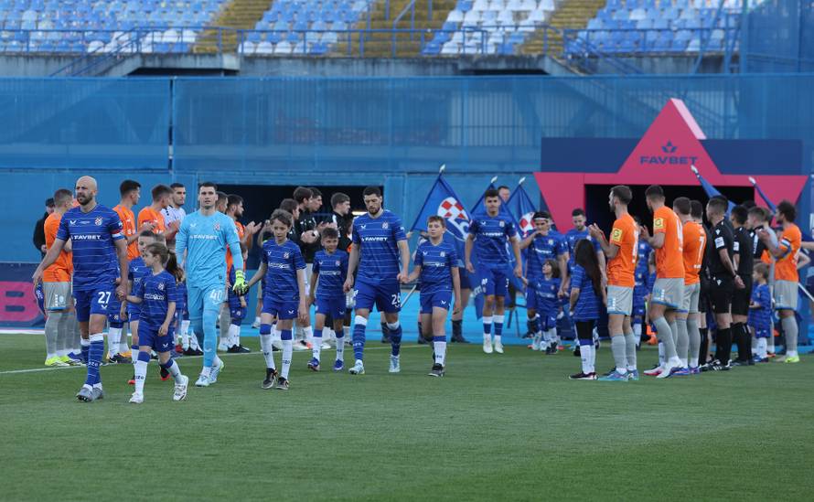 Zagreb: GNK Dinamo i NK Varaždin u utakmici 32. kola Prve HNL