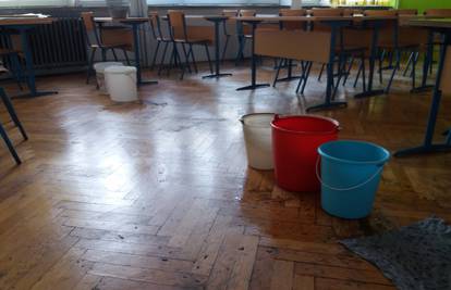 Kiša natopila školu: Oštećene instalacije, otkazana je nastava