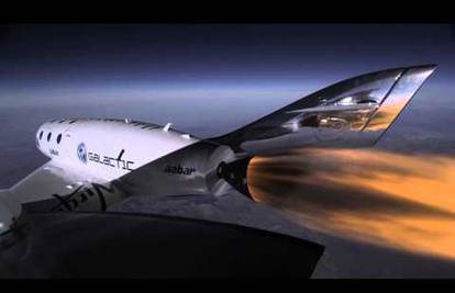 Pogledajte spektakularni let Virginova 'svemirskog broda'