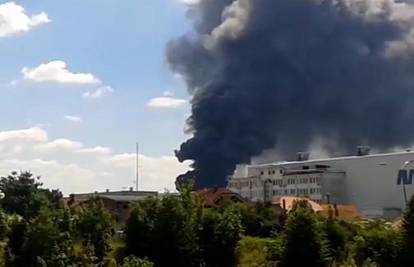 U poduzeću u Mariboru planuo požar, odjekivale detonacije