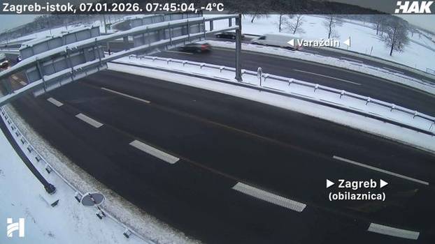 FOTO Autoceste diljem Hrvatske zametene snijegom, pogledajte