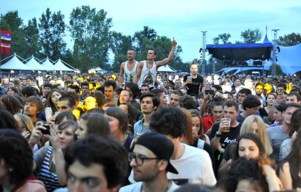 Zagreb: INmusic Festival 2014, koncert grupe The Fratellis
