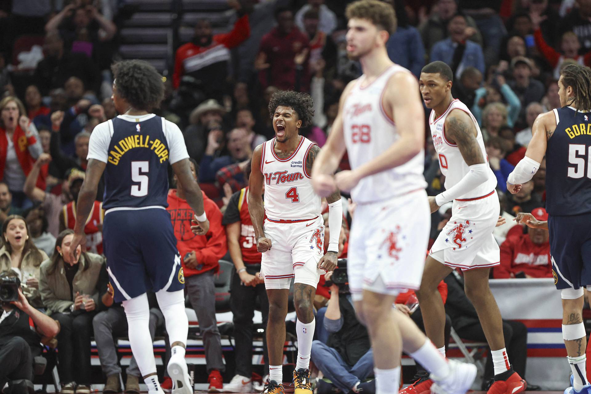 NBA: Denver Nuggets at Houston Rockets