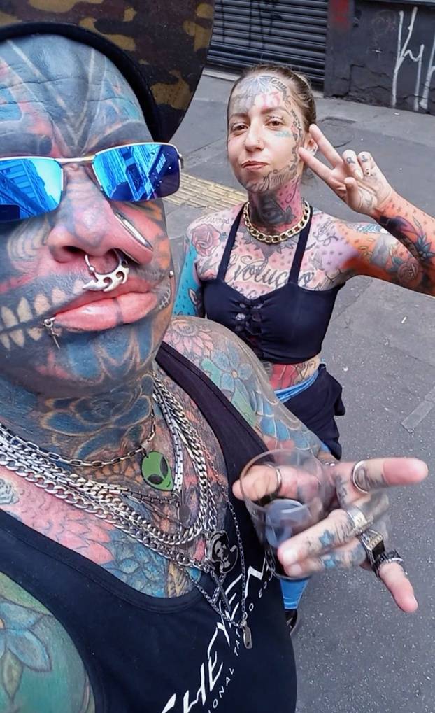 FOTO Brazilac želi izgledati kao 'vanzemaljski demon': Potrošio je 35.000 € na transformaciju...