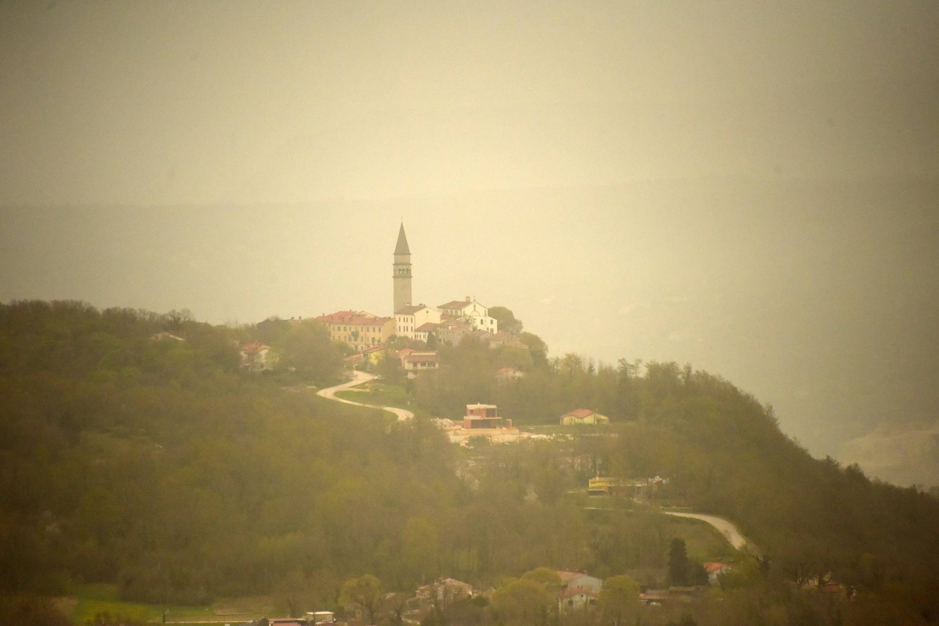 Centralna Istra pod pijeskom iz Sahare