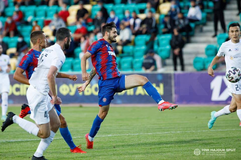 Hajduk  ispao iz Konferencijske lige! Sahiti je samo  nakratko odgodio novu blamažu 'bilih'