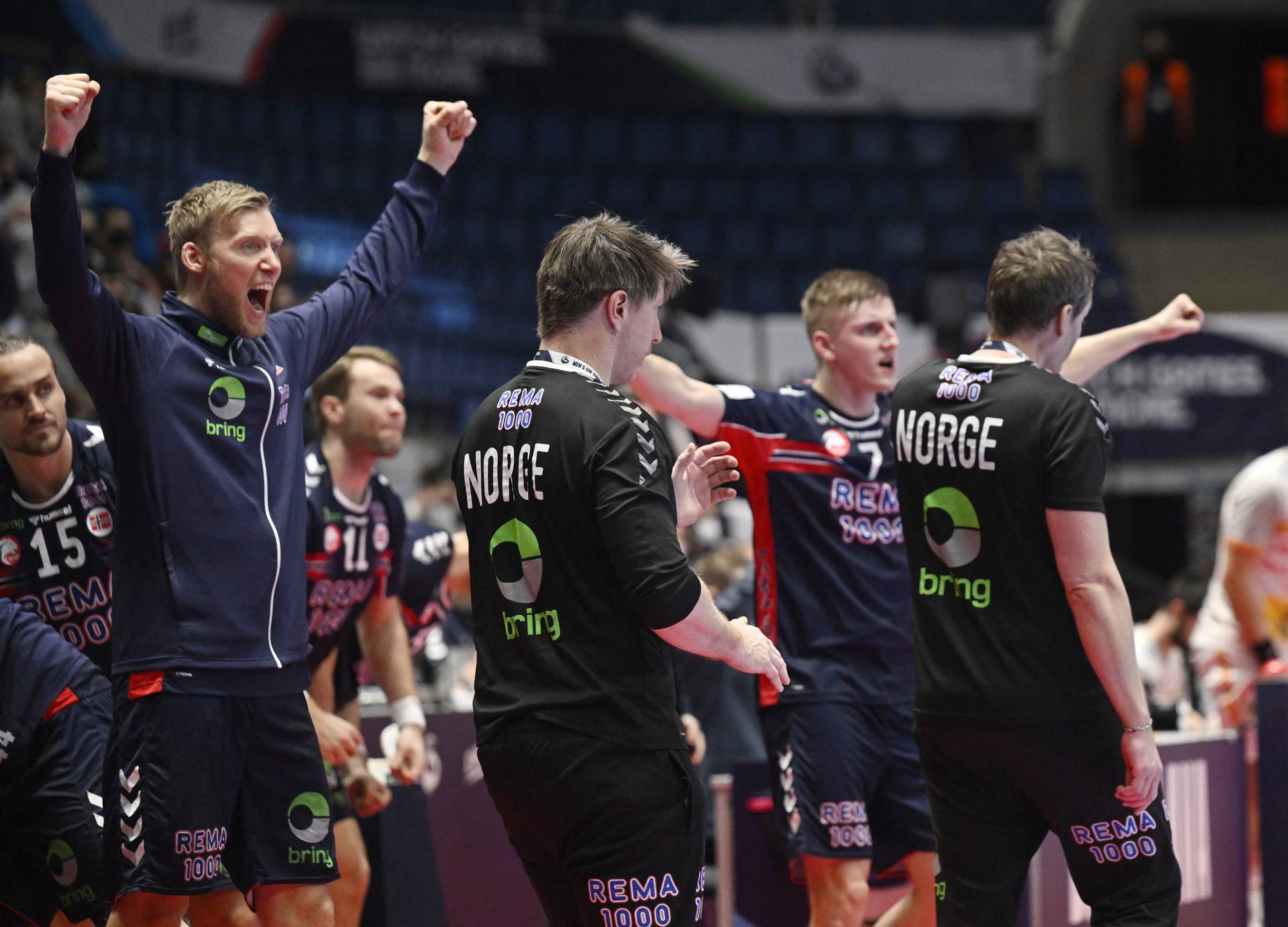 EHF 2022 Men's European Handball Championship - Main Round - Spain v Norway