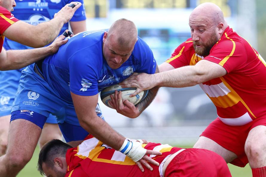 Finale Prvenstva Hrvatske u ragbiju između Sinja i Mladosti