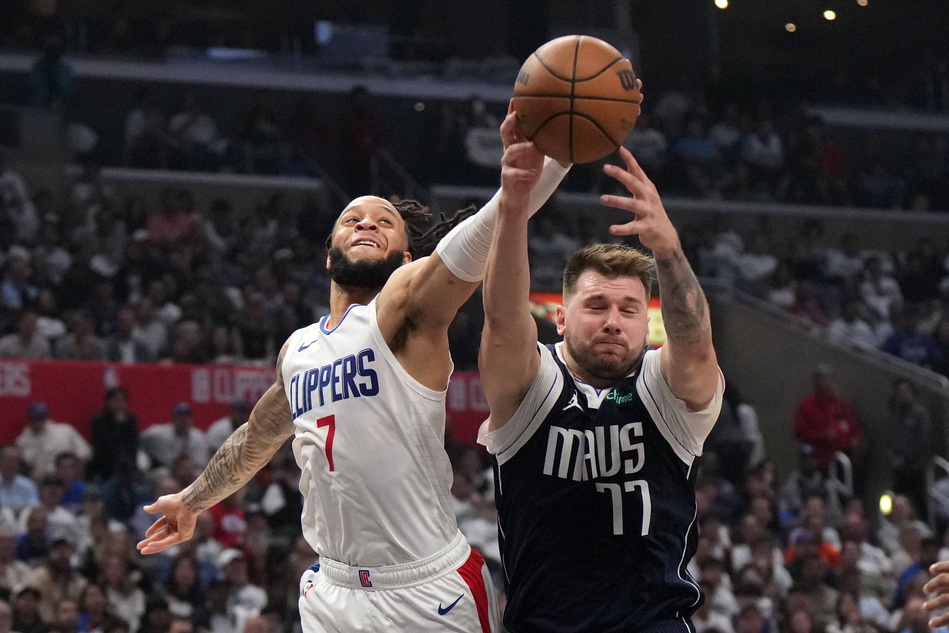 NBA: Playoffs-Dallas Mavericks at Los Angeles Clippers