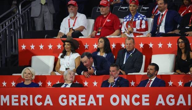 Day 3 of the Republican National Convention in Milwaukee, Wisconsin