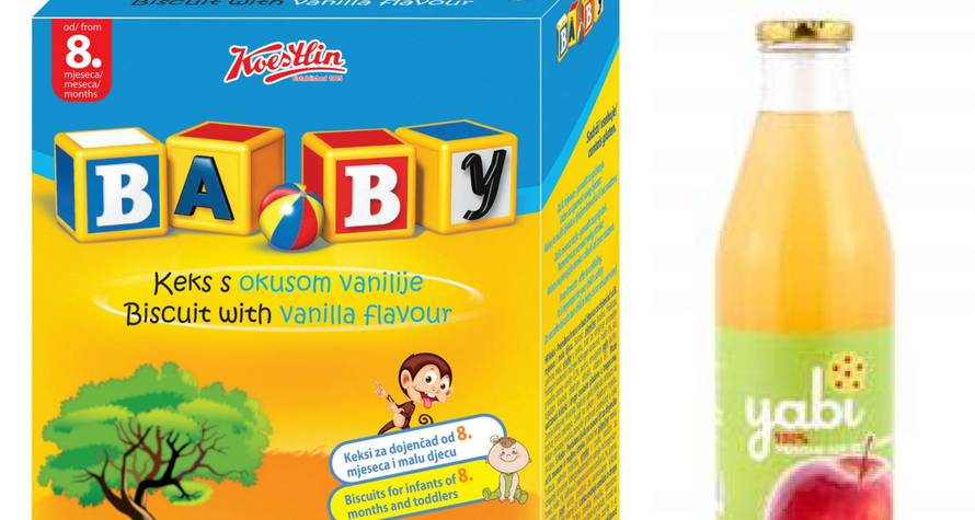 Koestlin baby keksi i Yabi sok od jabuke su rizik za zdravlje