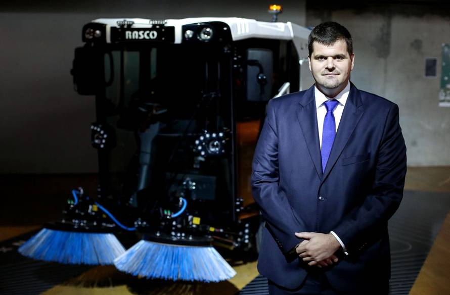 Zagreb: Tvrtka Rosco predstavila novo vozilo za ÄiÅ¡Äenje - LYNX